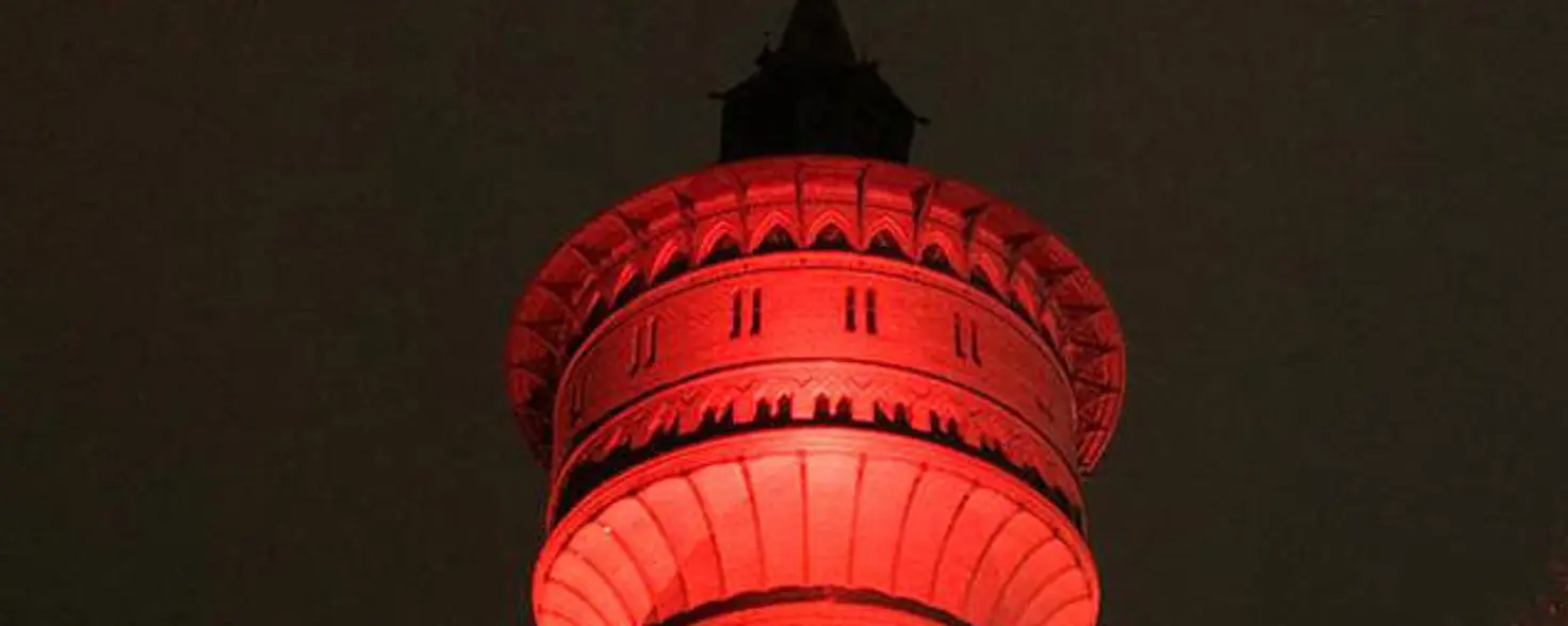 News SWF Wasserturm Licht 2020