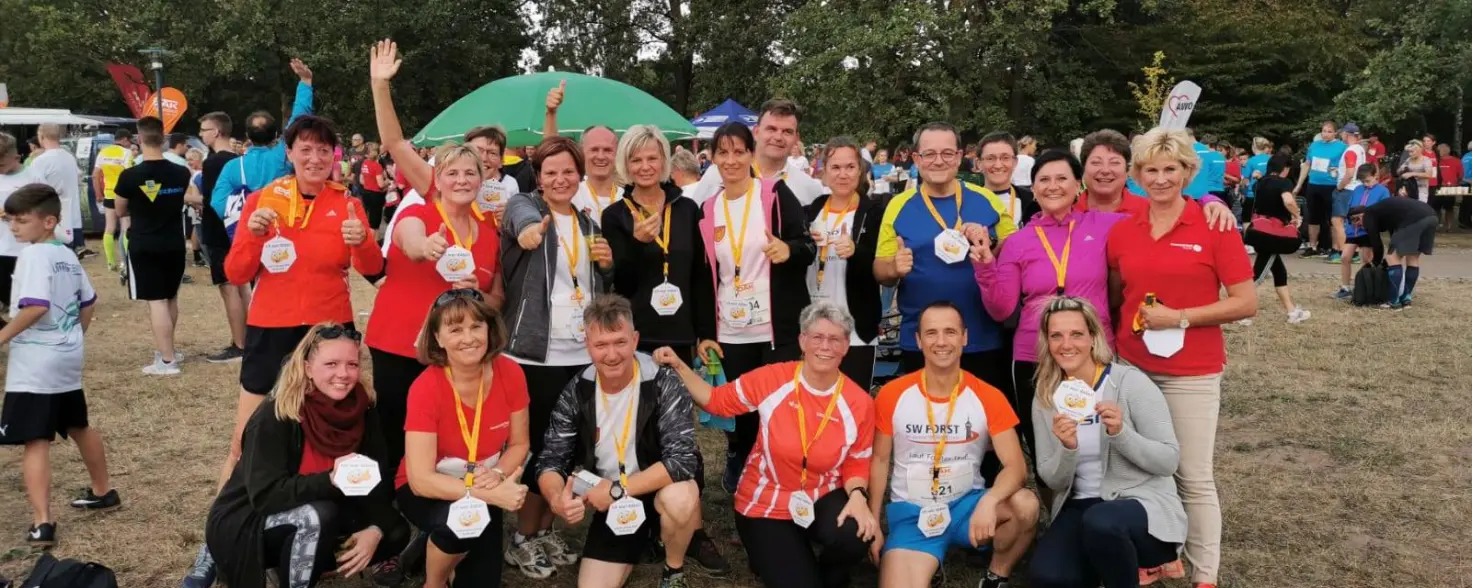 SWF DAK Firmenlauf 2019 Gruppe