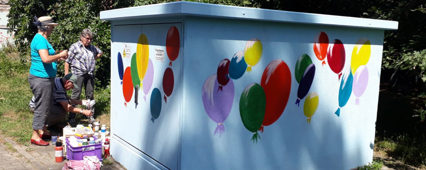 SWF Trafohaus Ballons