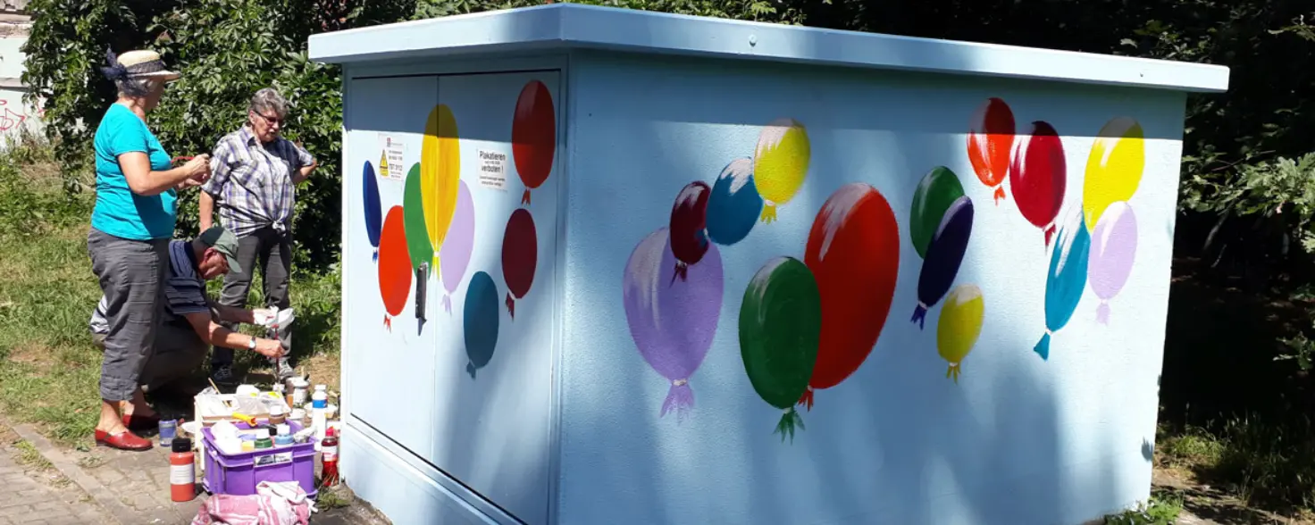 SWF Trafohaus Ballons