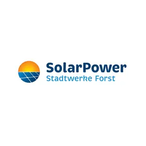 Logo SolarPower mit Schutzzone